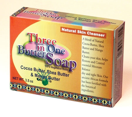 3 n 1 Butter Soap 6 pc